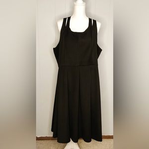 Black Plus Size Eloquii Dress